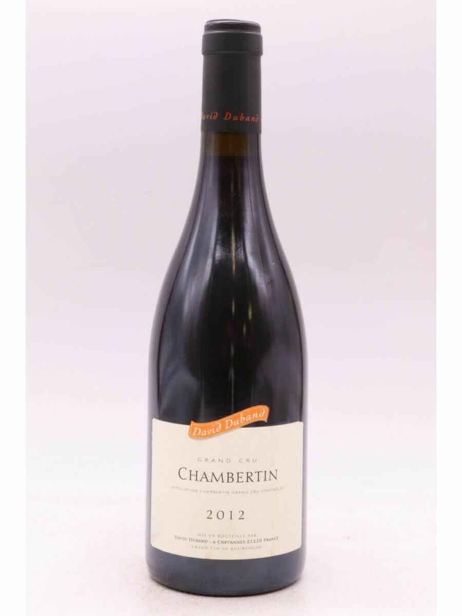 David Duband Chambertin Grand Cru 2012