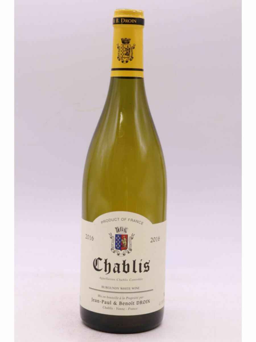 Jean Paul Droin Chablis 2016