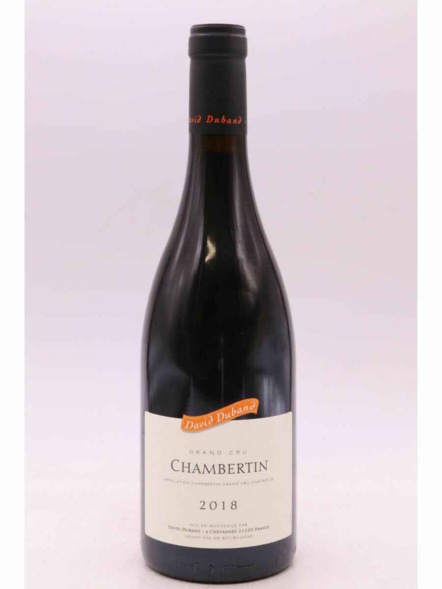 David Duband Chambertin Grand Cru 2018