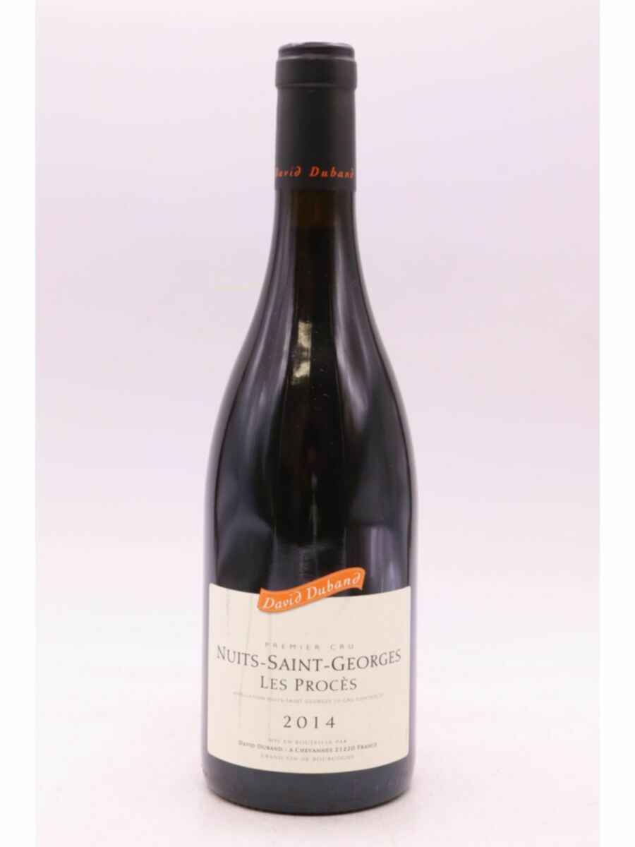 David Duband Nuits Saint Georges Les Proces 1er Cru 2014