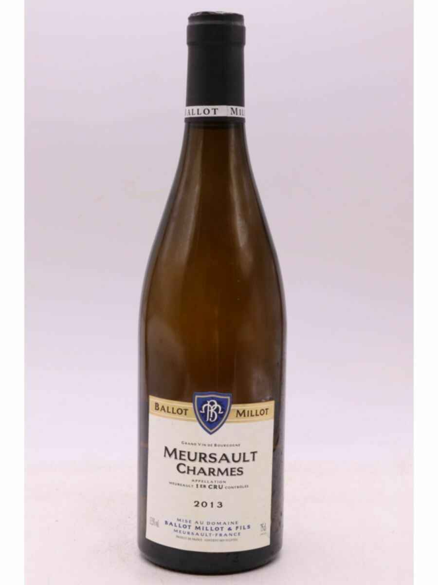 Ballot Millot Meursault Charmes 1er Cru 2013
