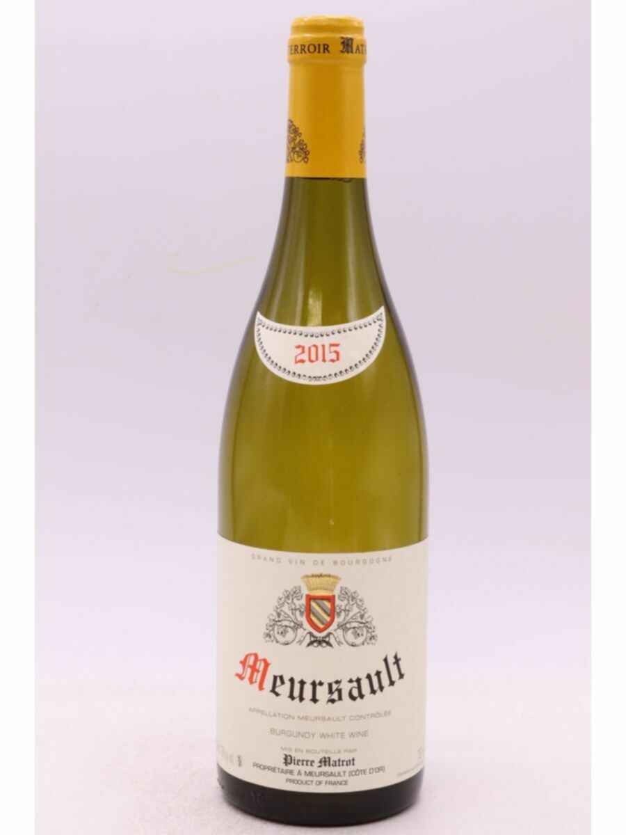 Thierry Et Pascal Matrot Meursault 2015