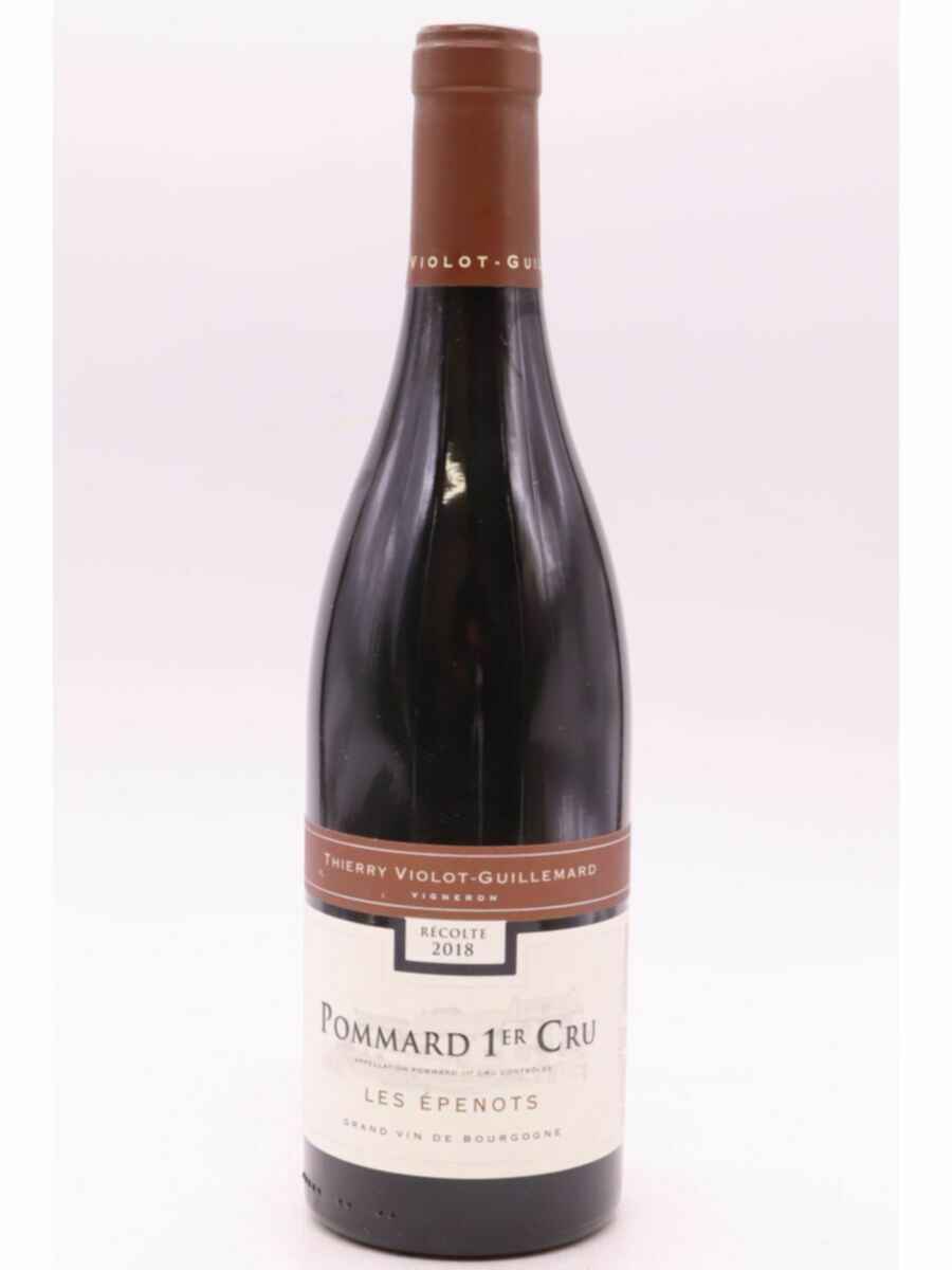 Joannes Violot Guillemard Pommard 1er Cru Les Epenots 2018