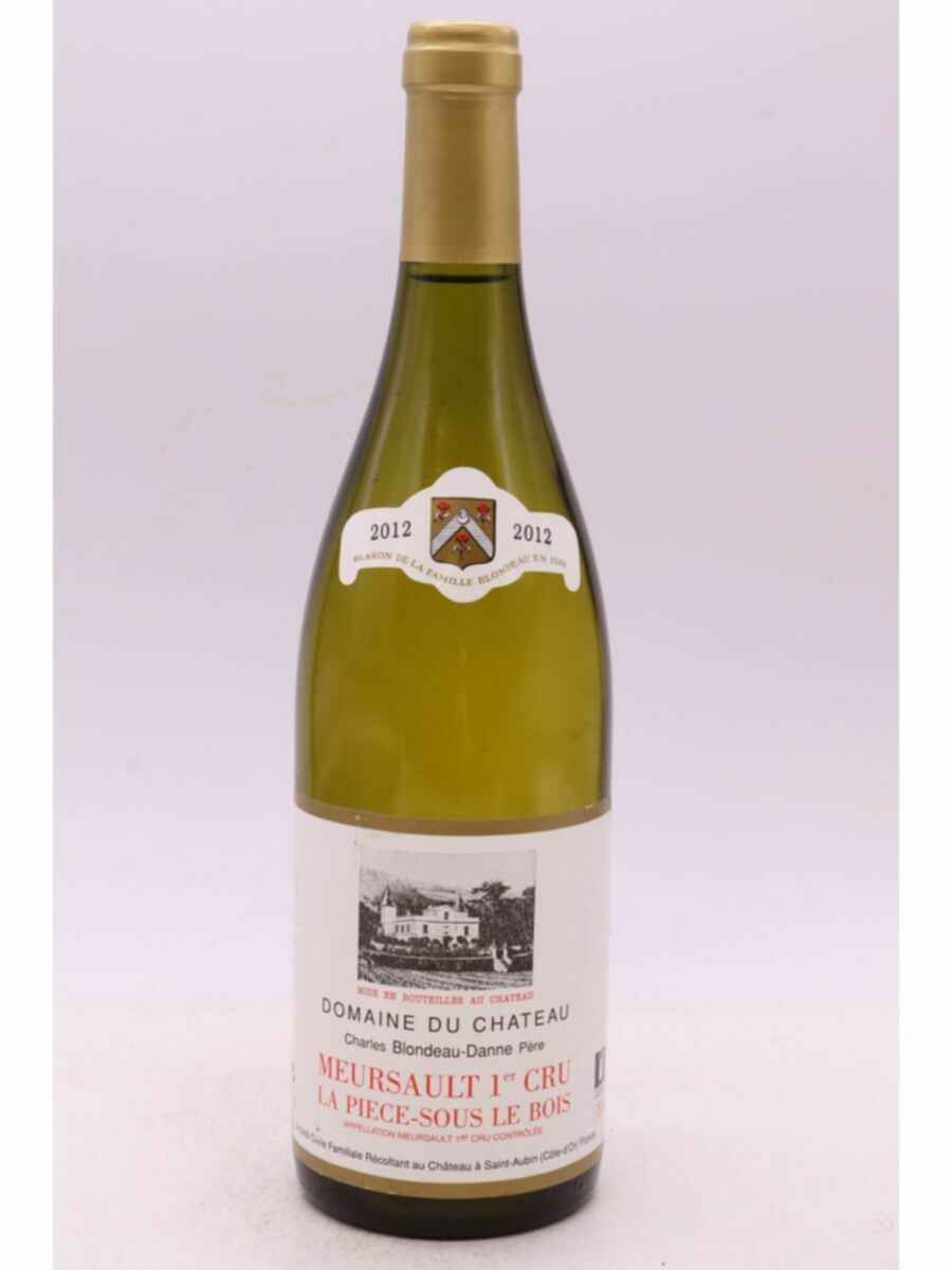 Domaine Du Chateau Meursault 1er Cru La Piece Sous Le Bois 2012