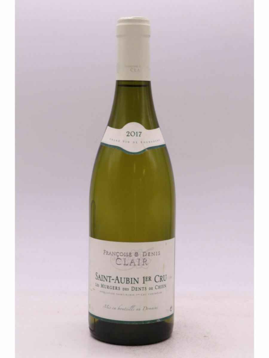 Françoise Et Denis Clair Saint Aubin 1er Cru Les Murgers Des Dents De Chien 2017