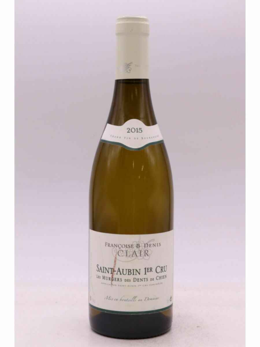 Françoise Et Denis Clair Saint Aubin 1er Cru Les Murgers Des Dents De Chien 2015