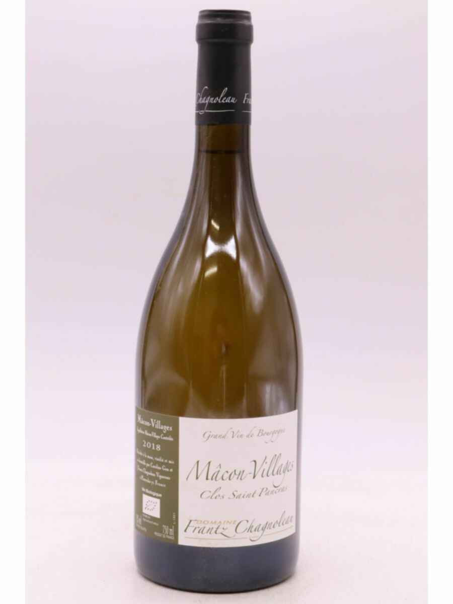 Frantz Chagnoleau Macon Village Clos Saint Pancras 2018