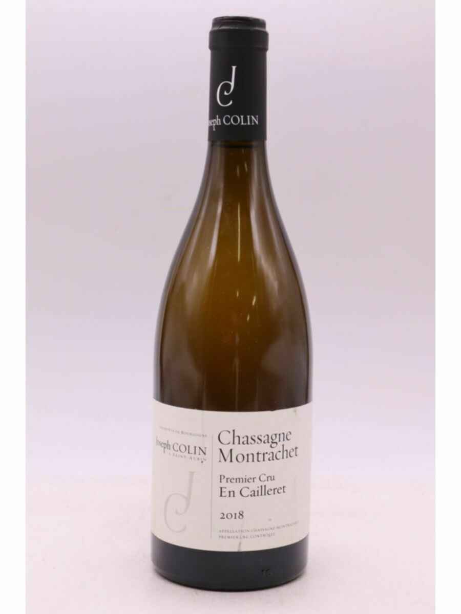 Joseph Colin Chassagne Montrachet Les Caillerets 1er Cru 2018