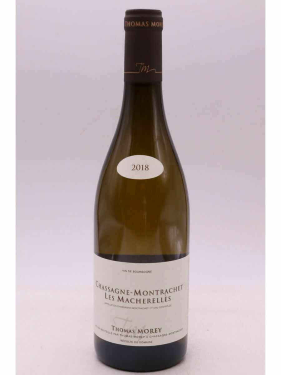 Thomas Morey Chassagne Montrachet 1er Cru Les Macherelles 2018