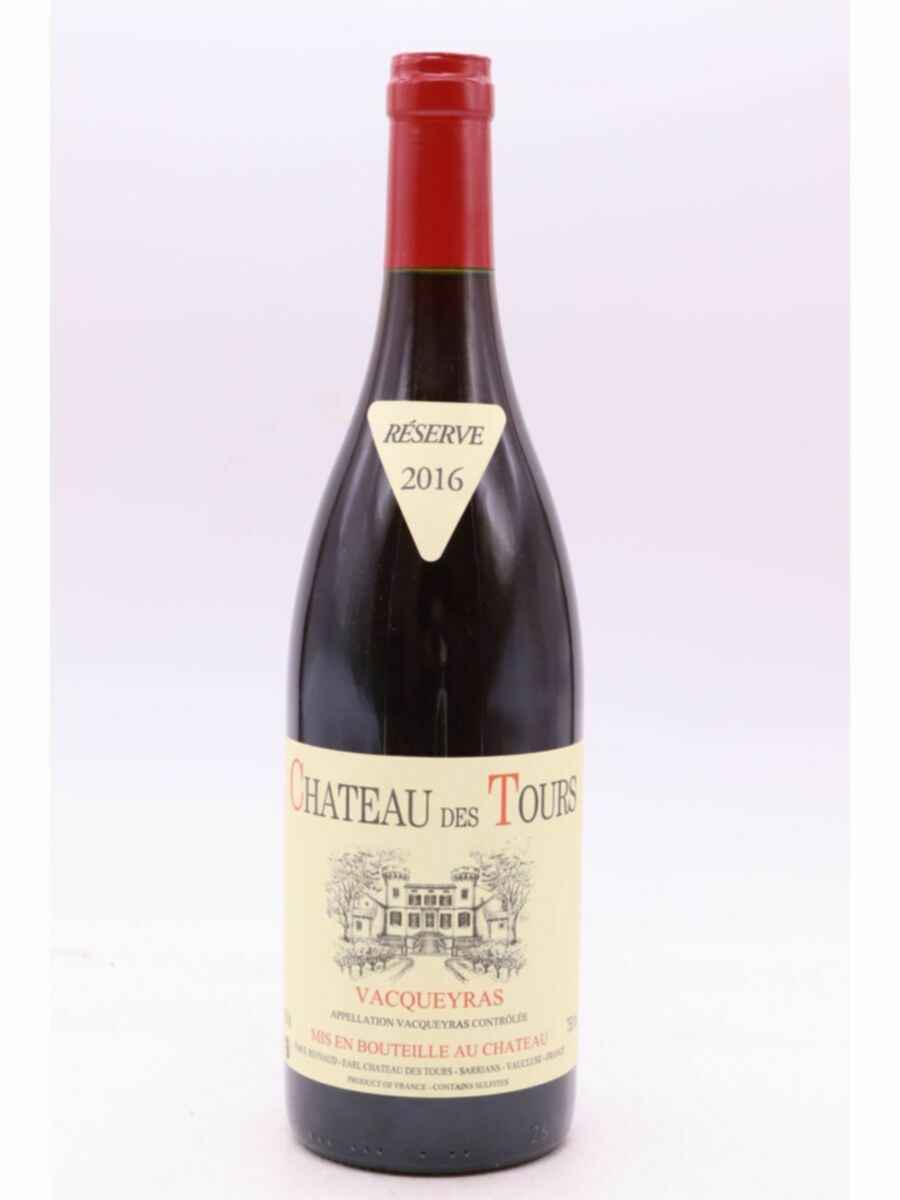 Rayas Chateau Des Tours Vacqueyras Rouge 2016