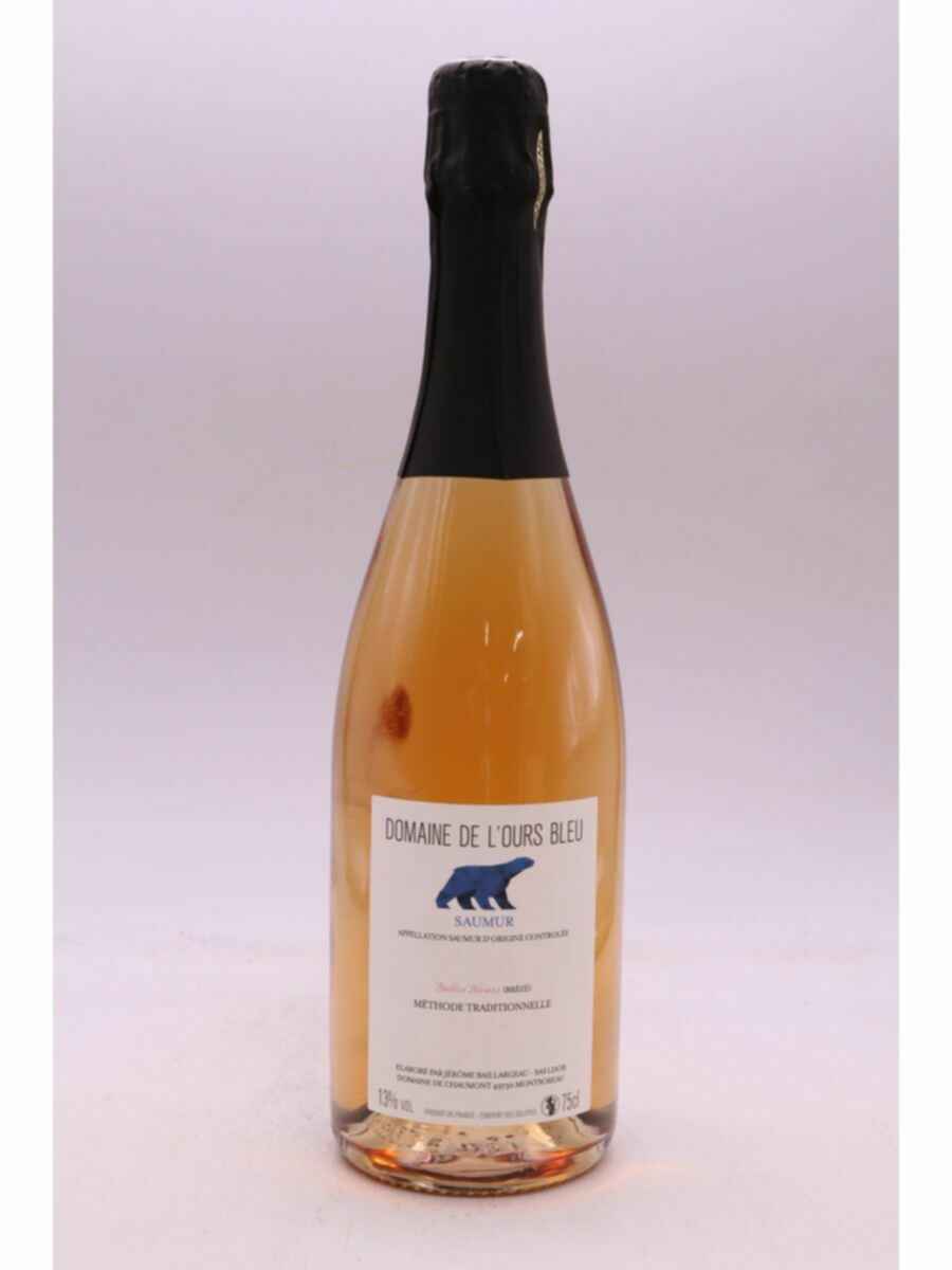 L'ours Bleu Saumur Fines Bulles Bulles Bleues Rose N.V.