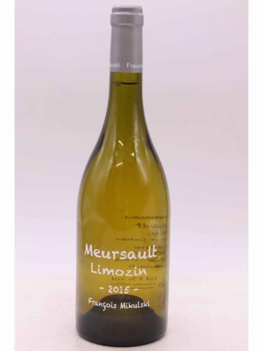 Francois Mikulski Meursault Le Limozin 2015