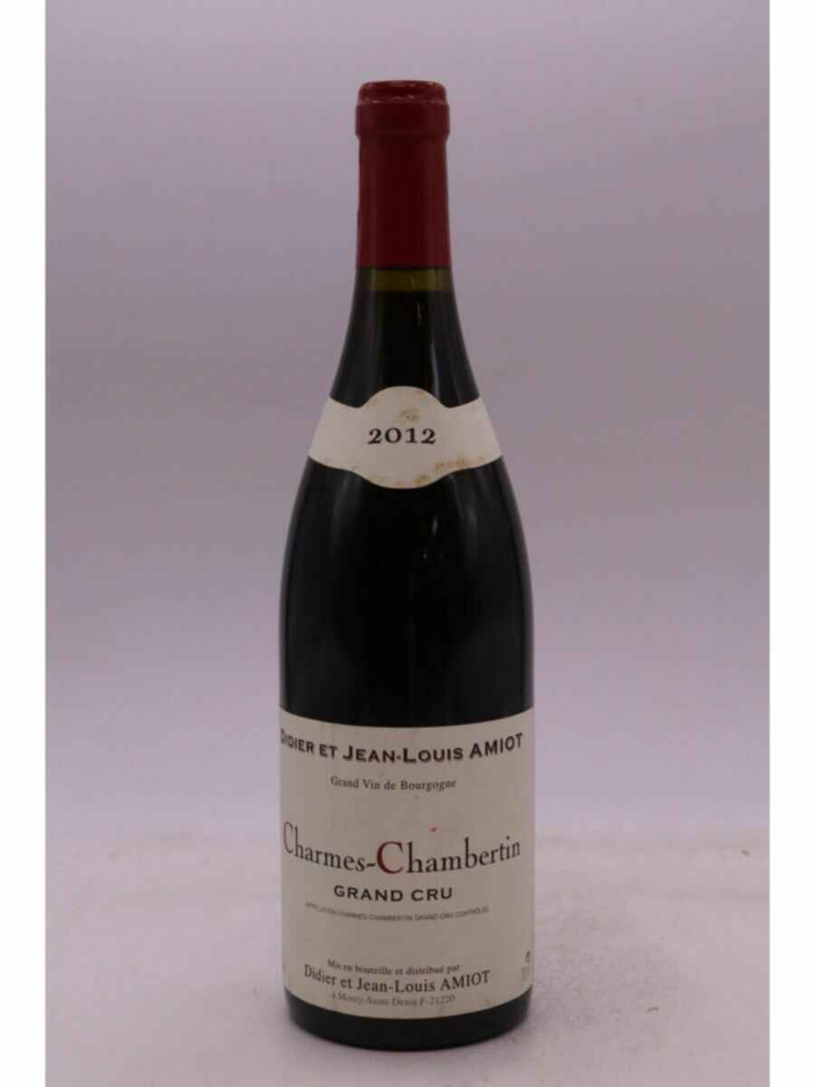 Didier Et Jean Louis Amiot Servelle Charmes Chambertin Grand Cru 2012