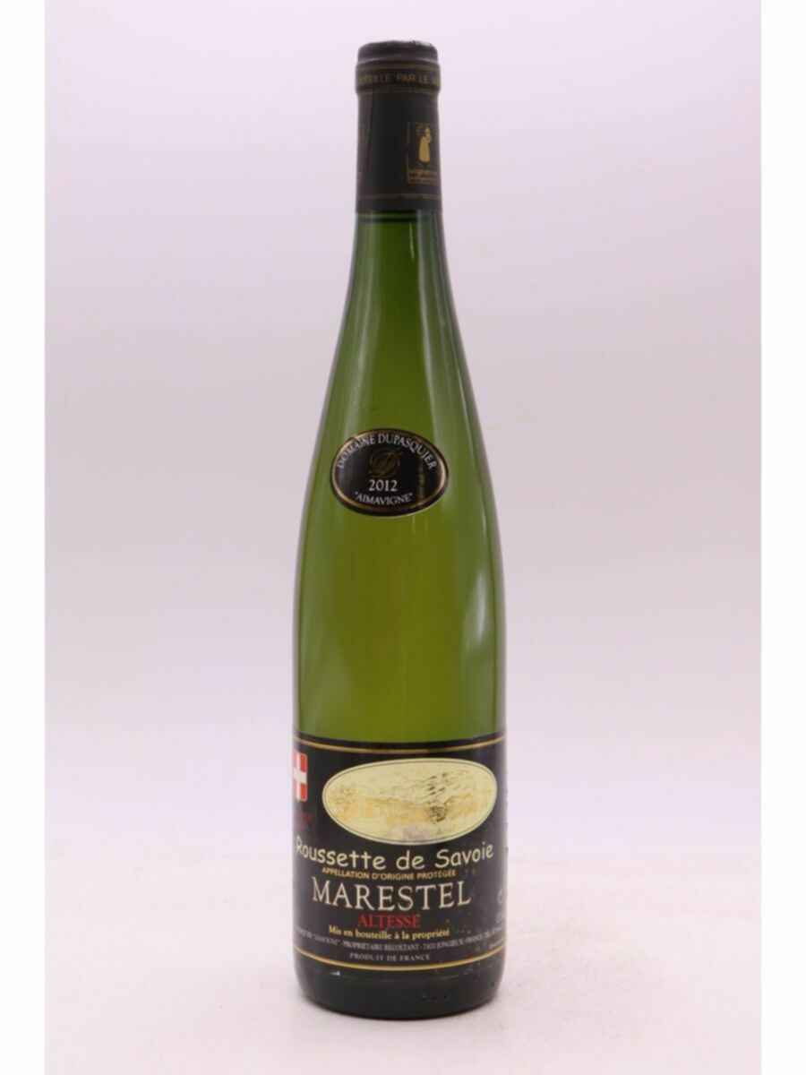 Dupasquier Roussette De Savoie Marestel Altesse 2012