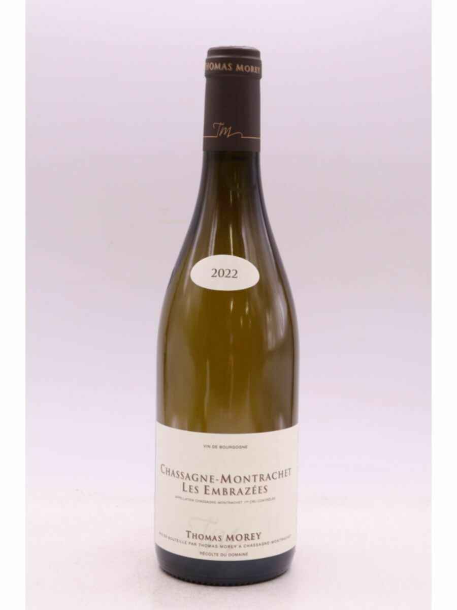 Thomas Morey Chassagne Montrachet Les Embrazees 1er Cru 2022