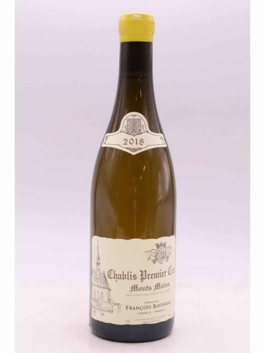 Raveneau Chablis  Monts Mains 1er Cru 2018