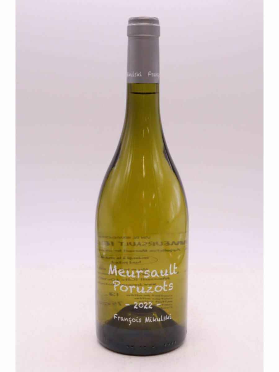Francois Mikulski Meursault Poruzots 1er Cru 2022