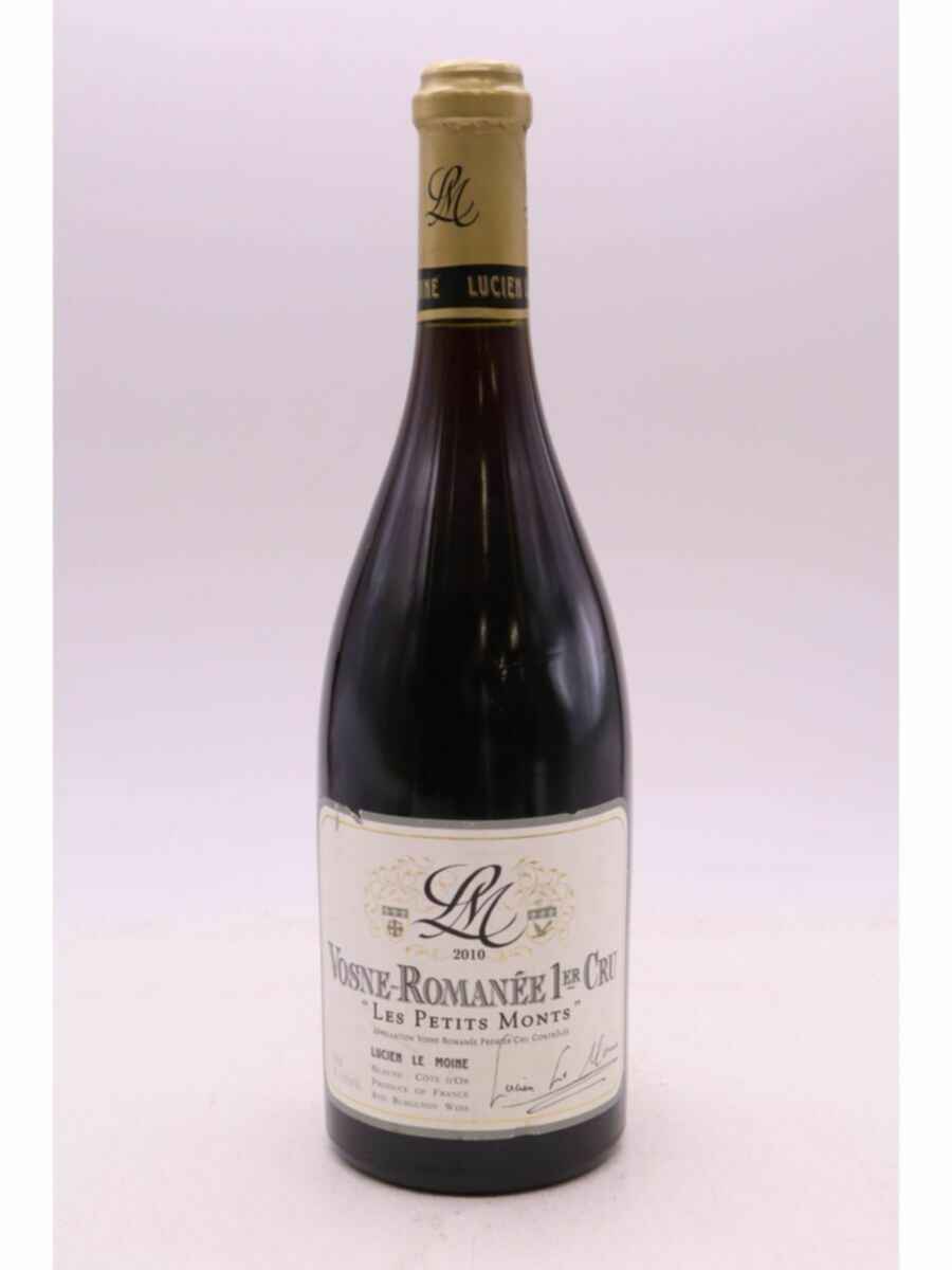 Lucien Le Moine Vosne Romanee Les Petits Monts 1er Cru 2010
