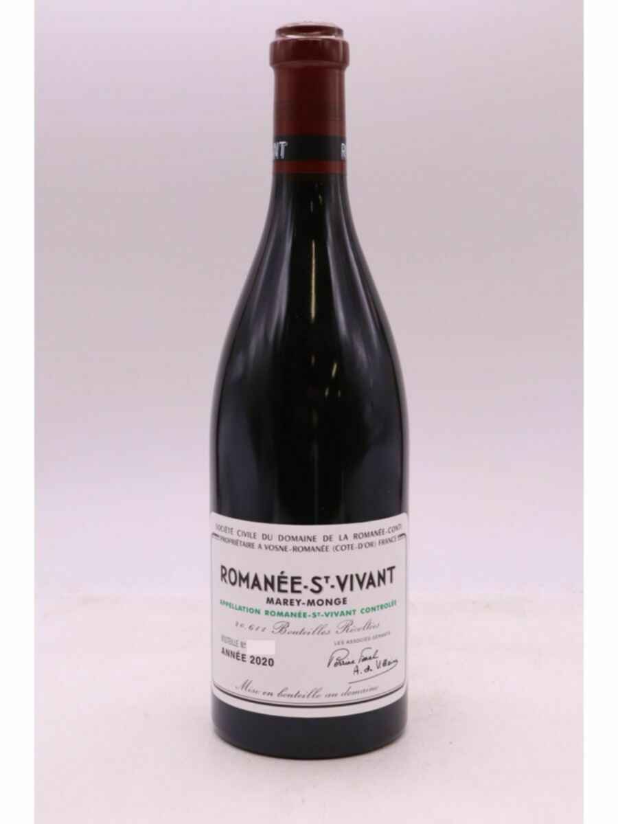 De La Romanee Conti Romanee Saint Vivant Grand Cru 2020