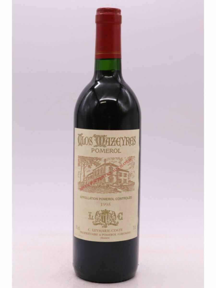 Chateau Clos Mazeyres 1995
