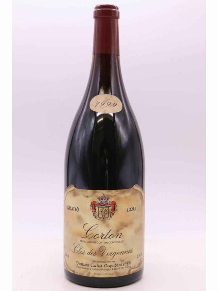 Cachat Ocquidant Corton Clos Des Vergennes Grand Cru 1999