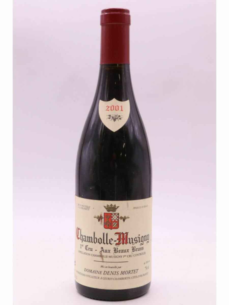 Denis Mortet Chambolle Musigny Aux Beaux Bruns 1er Cru 2001