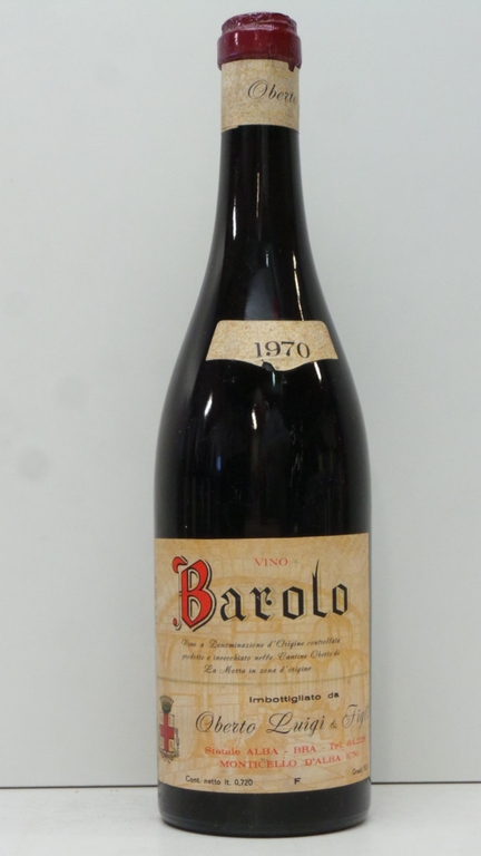 oberto barolo 1970