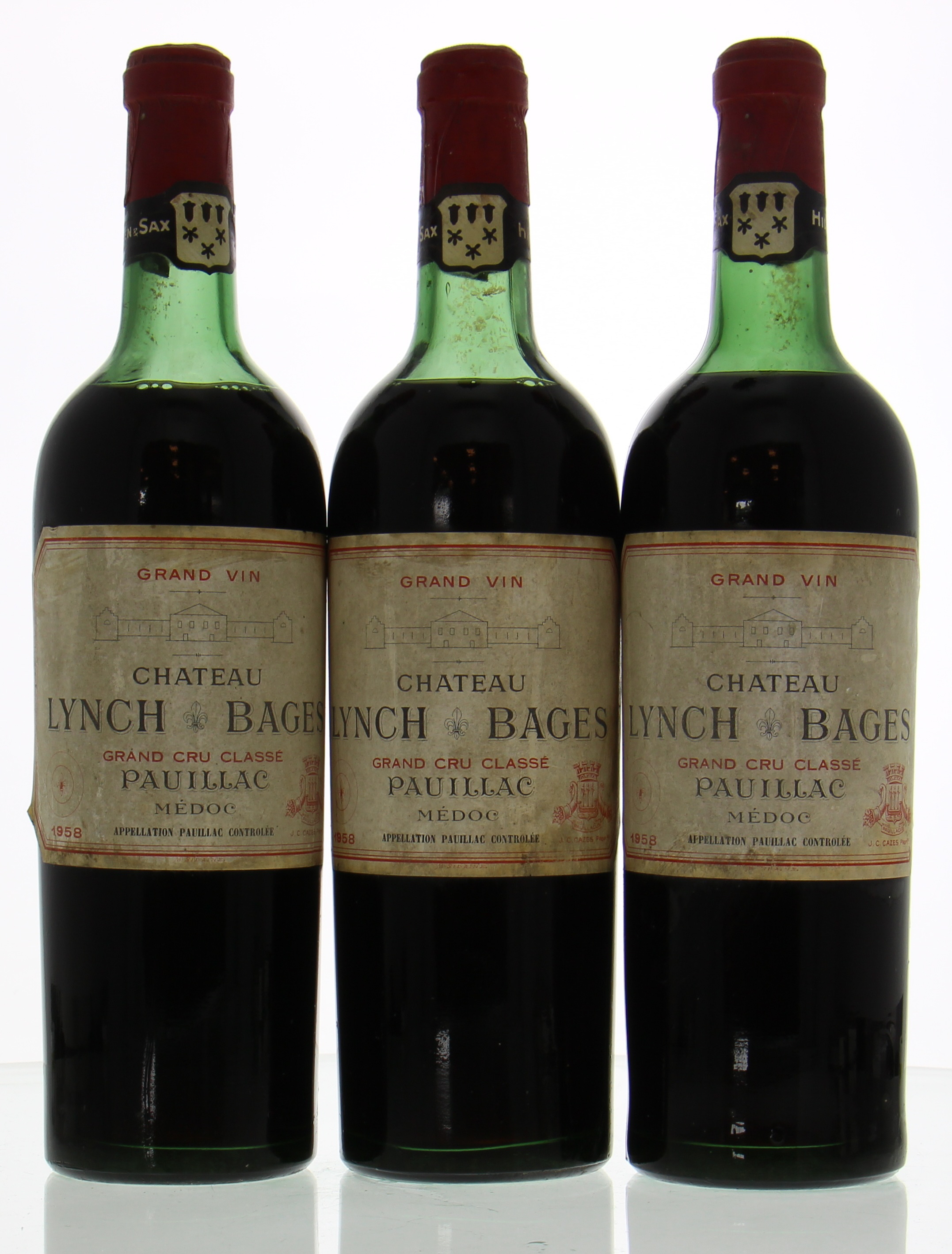 chateau lynch bages 1958