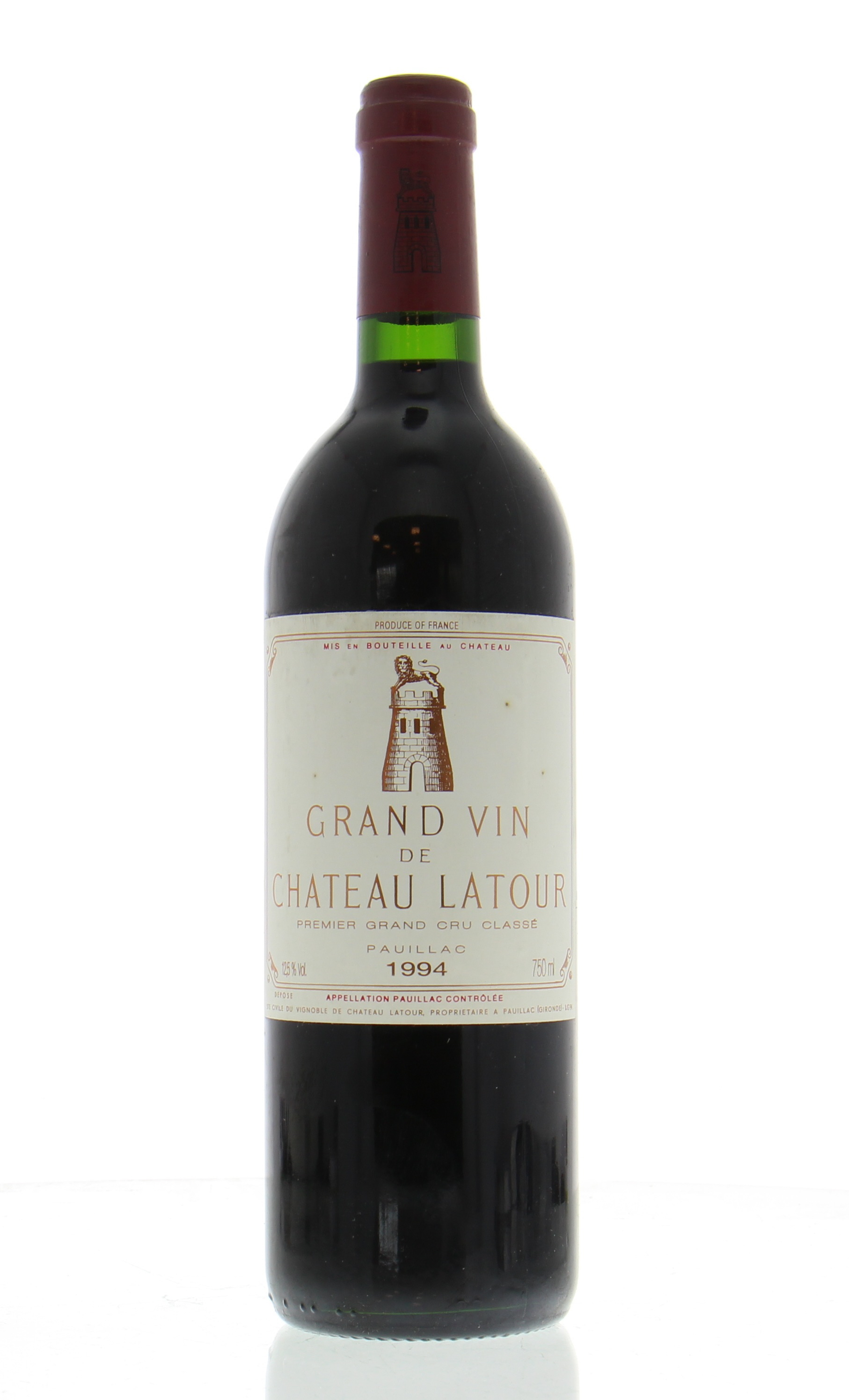 chateau latour, chateau latour (very slightly stained) 1994