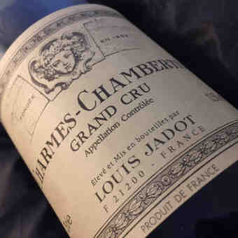 Louis Jadot Charmes Chambertin Grand Cru 2004