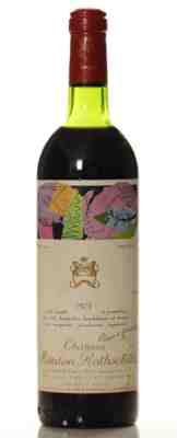 Chateau Mouton Rothschild 1975