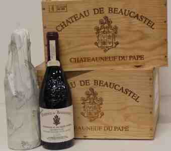 Beaucastel , Chateauneuf du Pape Hommage a Jacques Perrin , 2003