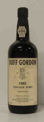 Duff Gordon Vintage Port 1985