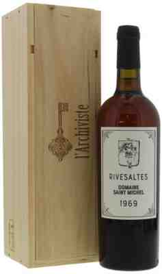 Domaine Saint Michel Rivesaltes 1969