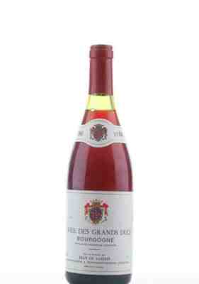 Jean De Sarthy Bourgogne Rouge Cuvee Des Grands Ducs 1986