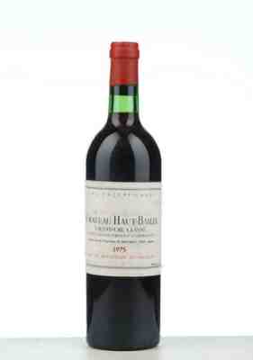 Chateau Haut Bailly 1975