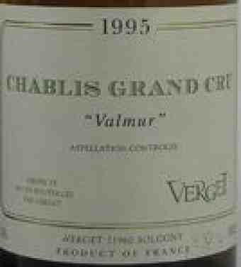Verget Chablis Valmur 1997