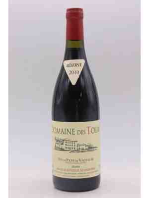 Rayas Domaine Des Tours  Vaucluse Merlot Reserve 2010