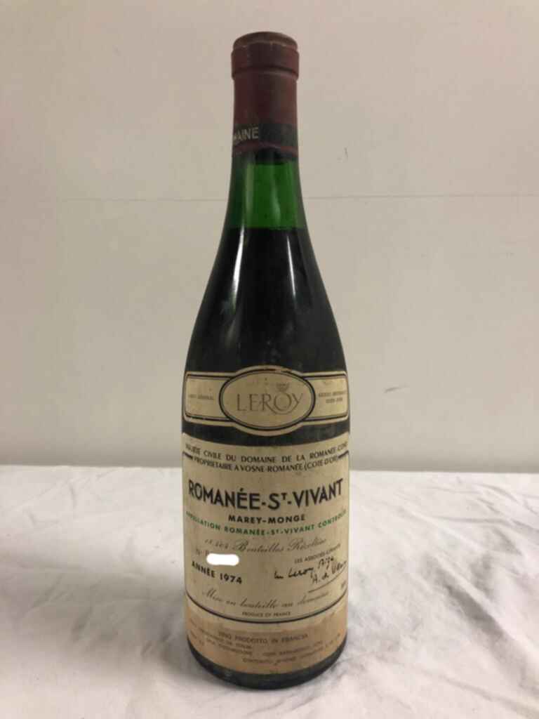 de la romanee conti romanee saint vivant 1974