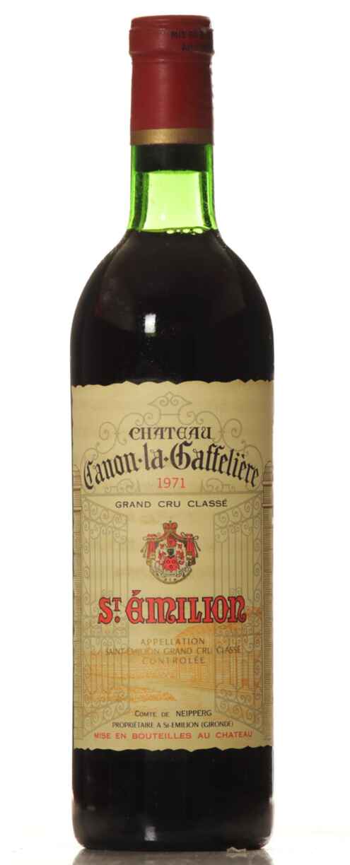 Chateau Canon La Gaffeliere 1971