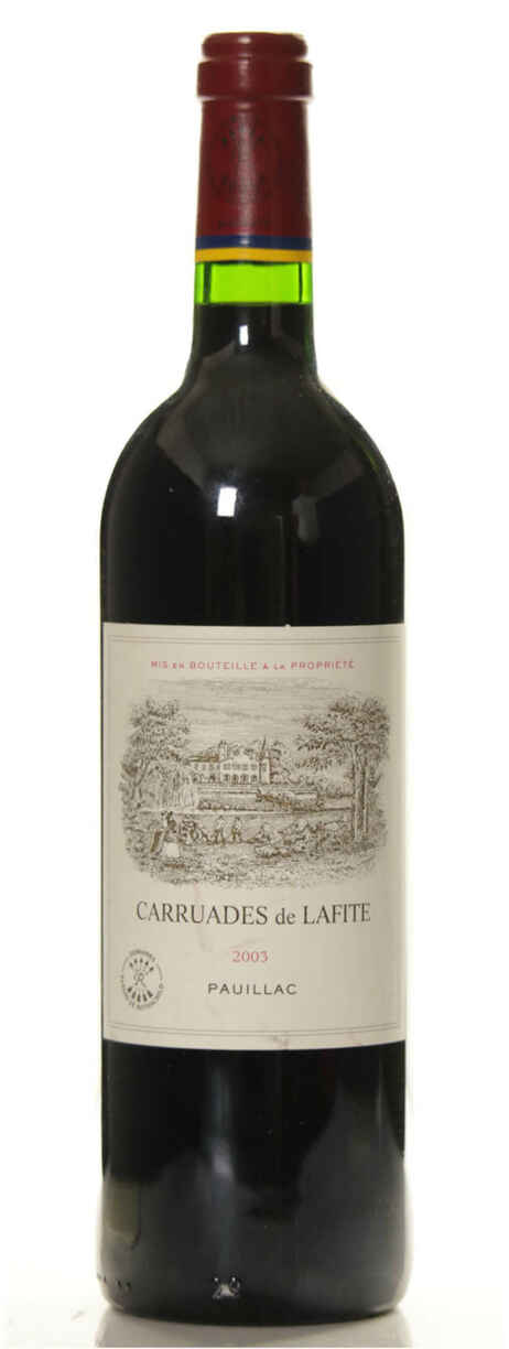 Chateau Lafite Rothschild Carruades De Lafite 2003