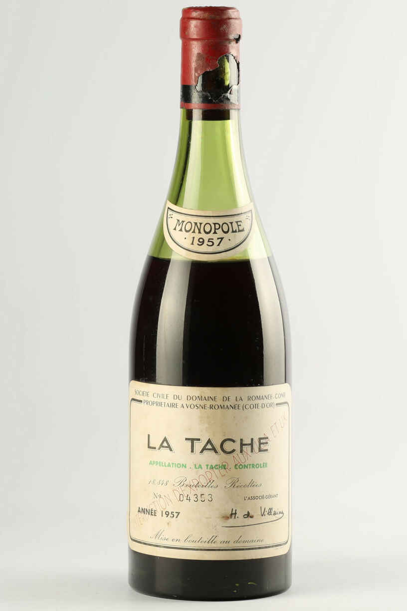 De La Romanee Conti La Tache Grand Cru 1957