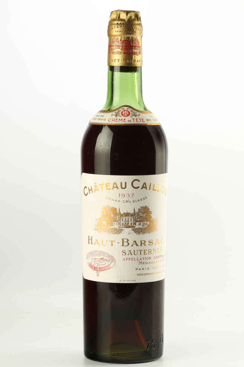 Chateau Caillou Creme De Tete 1937