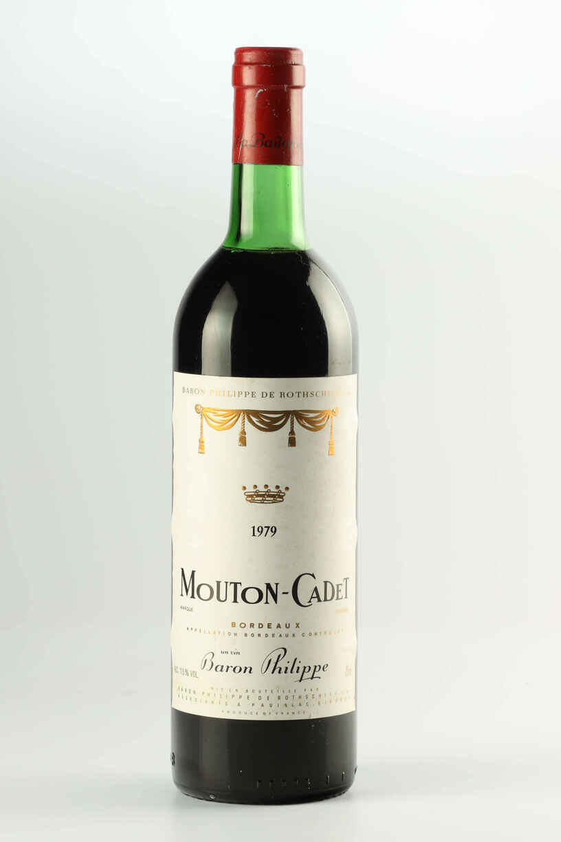 Chateau Baron Philippe De Rothschild Mouton Cadet 1979