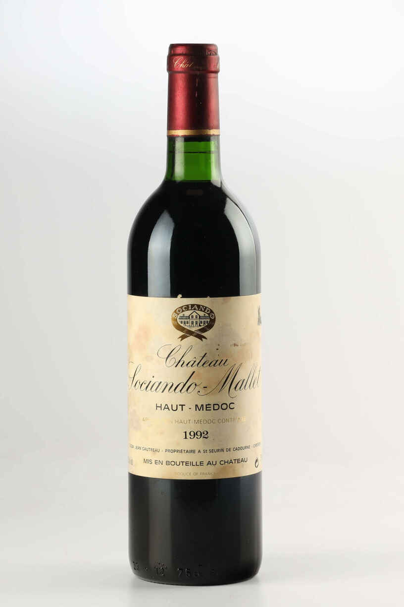 Chateau Sociando Mallet 1992