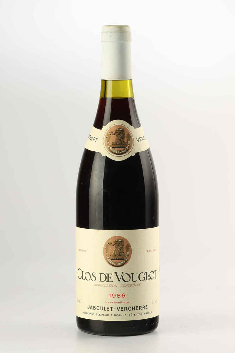 Jaboulet Vercherre Clos Vougeot Grand Cru 1986