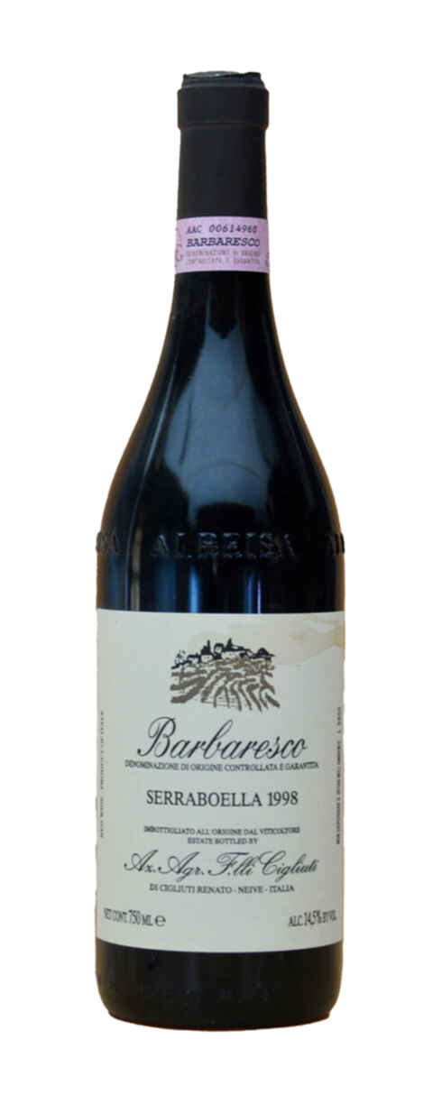 Cigliuti Barbaresco Serraboella 1998