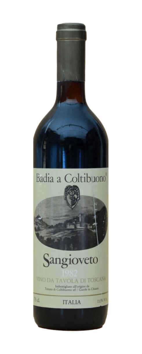 Badia A Coltibuono Sangioveto Di Toscana 1982