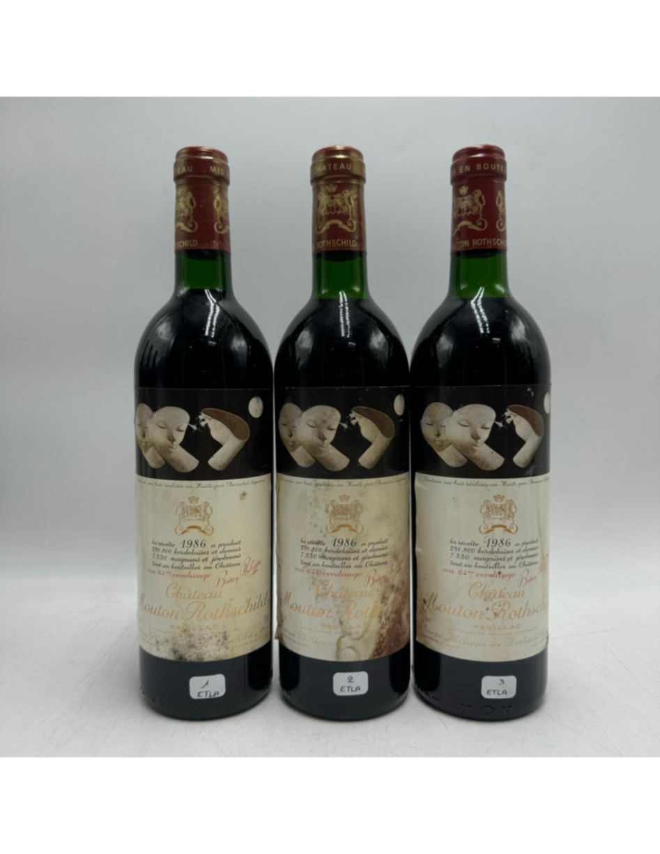 Chateau Mouton Rothschild 1986