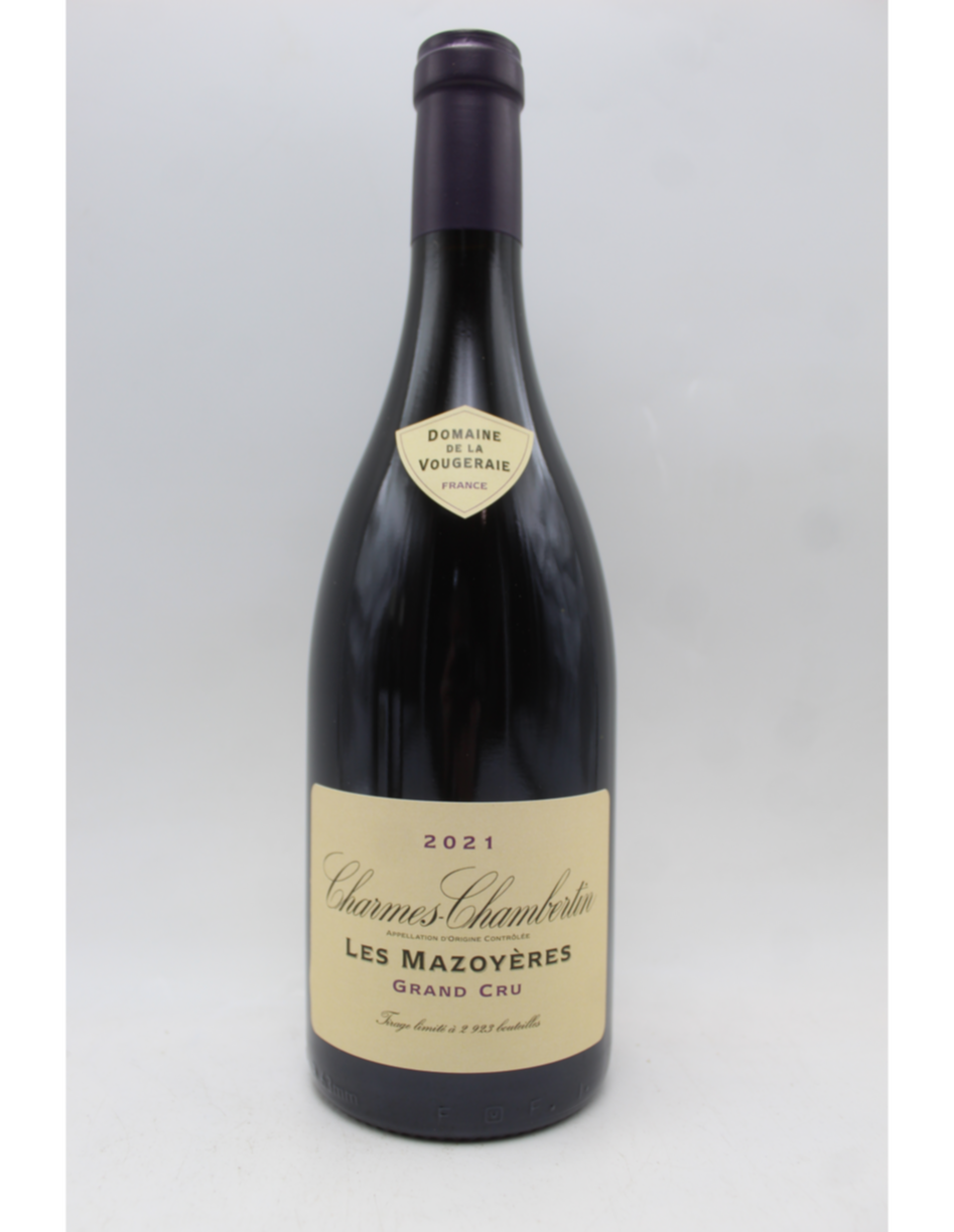 De La Vougeraie Charmes-chambertin Grand Cru 2021